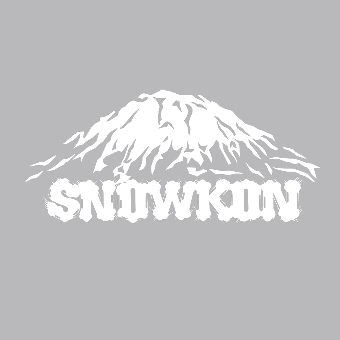 08【ROUND 2】2526_SNOWKON 10th POWDER 10th with Mt. Yotei Hoodie Grey
