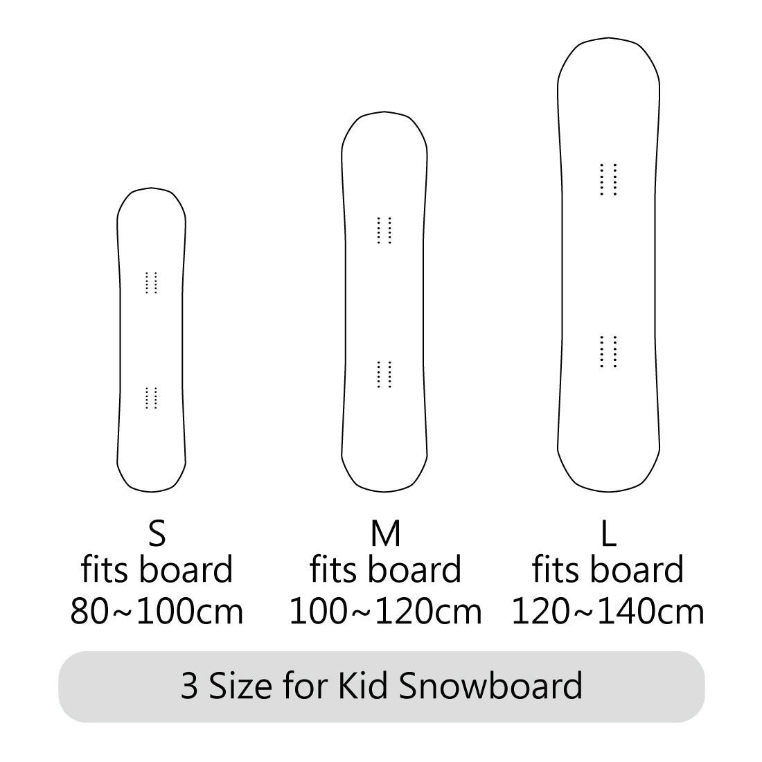 Kid Snowboard sleeve/ Denim Blue