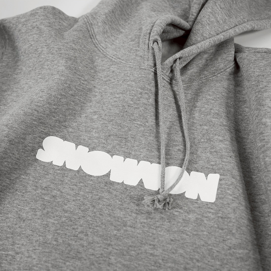 2526_SNOWKON 10th Hooded Sweatshirt/ Grey