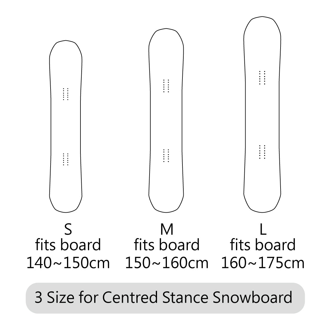 Twin Head Centred Stand Snowboard Sleeve/ Heather Black