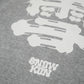 06【ROUND 2】2526_SNOWKON 10th POWDER SNOW Sweatshirt Grey
