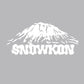 08【ROUND 2】2526_SNOWKON 10th  POWDER 10th with Mt. Yotei Hoodie Grey