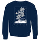 2526_SNOWKON 10th POWDER 10 YEARS Brush Long Tee / Navy