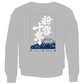 2526_SNOWKON 10th POWDER 10 YEARS Brush Long Tee / Grey