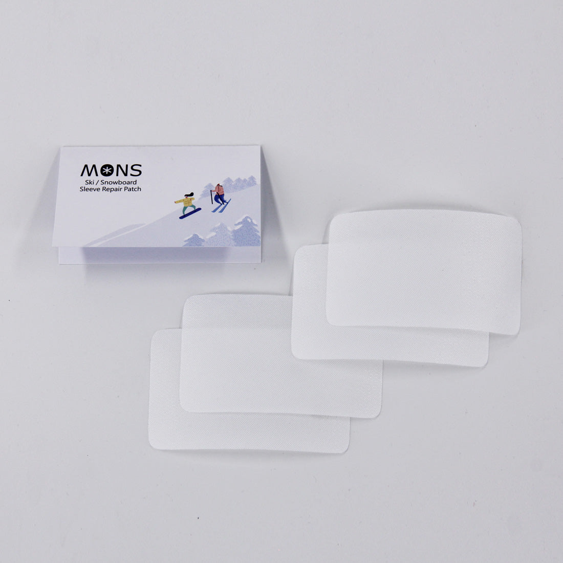SKI / Snowboard Sleeve Iron On Repair Patch