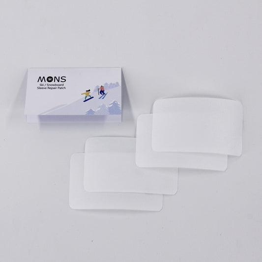 スキー／スノーボード用スリーブ アイロン接着式補修パッチ