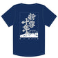 2526_SNOWKON 10th POWDER 10 YEARS Short Tee / Navy