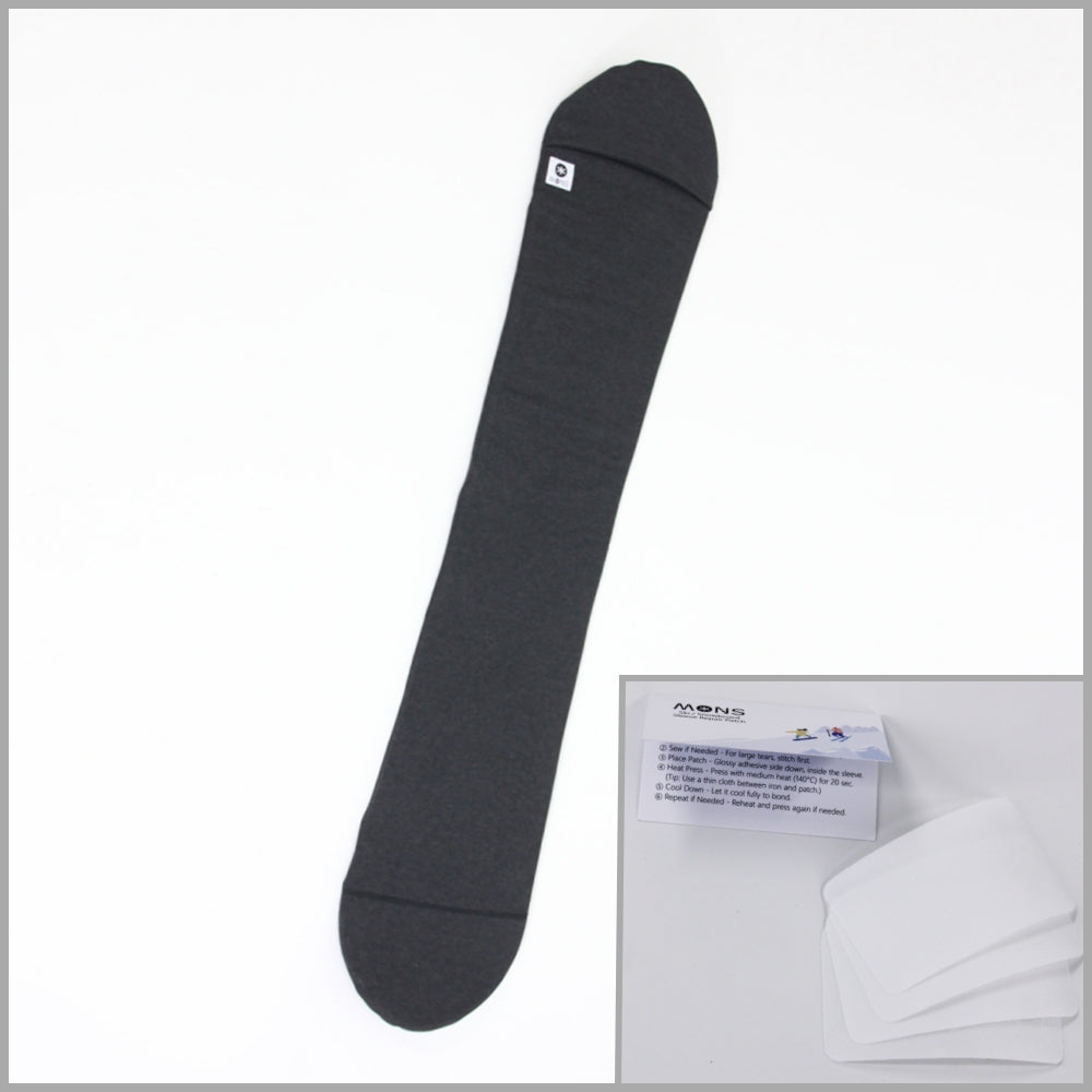 Whole Cover Snowboard Sleeve / Heather Black